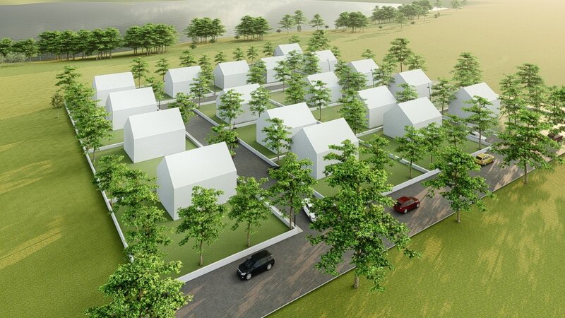 Teren intravilan pe malul lacului Fundulea, loturi 440–525 mp.